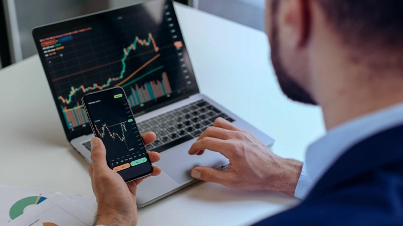 Panel de control de trading de Polrikso Botiks